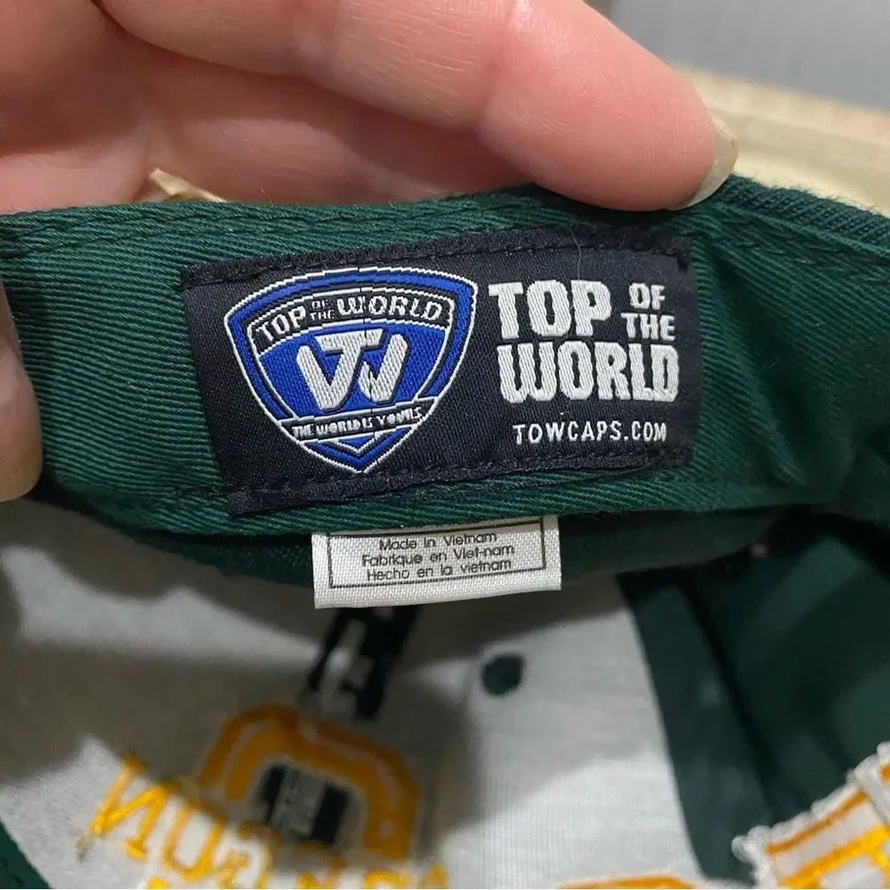 Top of the World UO Cap University of Oregon Strap Back Cap Wool Blend One Size
